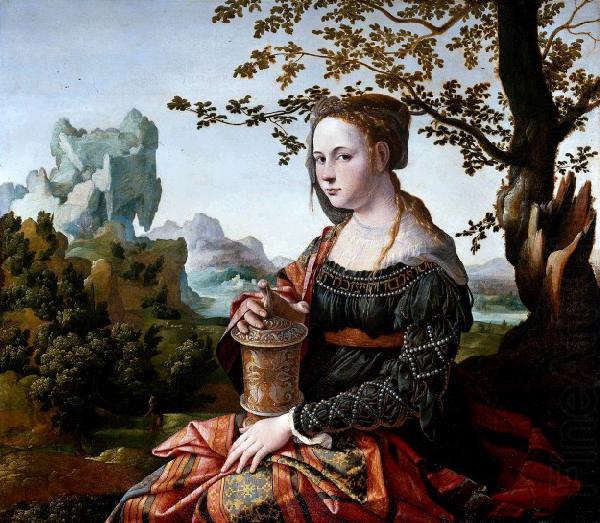 Mary Magdalene., Jan van Scorel